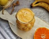 عکس مرحله 5 از دستور اسموتی پاییزی 🍎🍌🍊(نارنگی ،سیب،موز)