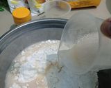 Foto langkah ke 1 dari resep Bakpao Isi Ubi Ungu (No Mixer).
