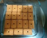 Pas rețetă Prăjitură cu blat de biscuiți, ciocolată și nucă de cocos 🥥 😋 1 fotografie