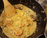 A picture of step 8 of Shrimp & fish coconut curry.