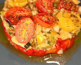 Foto del paso 9 de la receta: Migas de bacalao picantonas con pimiento asado en Air fryer
