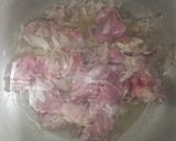 A picture of step 3 of Kadu gosht.