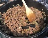 Une image de l'étape 8 de Bœuf épicé aux courgettes et mozzarella di buffala.