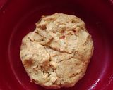 A picture of step 3 of Spicy masala puri.