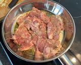 A picture of step 1 of One-Pot Chicken, Leek and Beans.