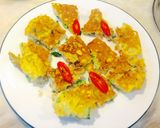 Hình bước làm 8 của món Bạch tuộc chiên trứng cho bữa cơm gia đình