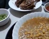 A picture of step 6 of Murgh Chanay dhaba style.