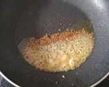 A picture of step 6 of Veg seekh kabab sizzler.