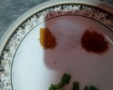 A picture of step 3 of Bhindi.