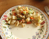 Foto del paso 18 de la receta: Ensalada con pasta, con coliflor y espárragos salsagolfeados