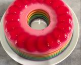 Foto langkah ke 12 dari resep Rainbow Pudding.