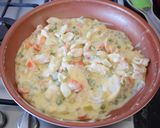 A picture of step 2 of Healthy vegetable chicken breasts.