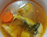 Foto langkah ke 7 dari resep Sup ikan frozen bumbu kuning.