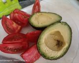 Foto del paso 1 de la receta: Hamburguesa con cubierta de manzana a la cerveza, acompañado de ensalada de aguacate y tomate