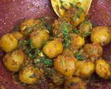 A picture of step 16 of Spicy, Flavorful & Super Tasty Kathiyawadi Lasaniya Batata.