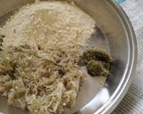 A picture of step 4 of Lauki Muthiya.