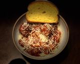 A picture of step 9 of Spaghetti and Meatballs.