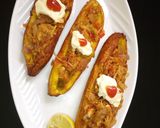 A picture of step 5 of Stuffed plantain boats II.