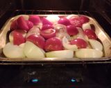 Foto del paso 3 de la receta: Pollo al horno con cebolla y tomate 🧅🍅