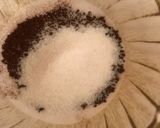 A picture of step 2 of Dalgona coffee.