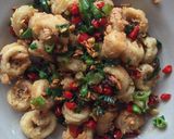 Foto langkah ke 3 dari resep Cumi Goreng Cabe Garam.