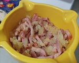 Foto del paso 3 de la receta: Coliflor con bechamel, cebolla, bacon y queso😋