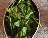 Foto del paso 1 de la receta: Papas rellenas de espinaca 🥔🥬
