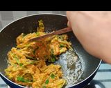 A picture of step 9 of Besani bhindi fry.