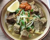 Foto langkah ke 6 dari resep Soto Daging Sapi.