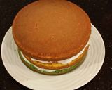A picture of step 29 of Vanilla Layer Cake with Whipped White Chocolate Filling and Fros.