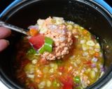 A picture of step 8 of Yellow Lentil Soup with Cardamom.