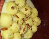 A picture of step 3 of Ras Malai.