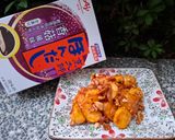 營養美味又簡單的-蜜炒鮭魚山藥的食譜步驟4照片