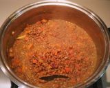 A picture of step 5 of Red Lentil Dahl.