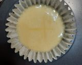 A picture of step 3 of Yazdi Cakes (Persian Cardamom Cupcakes).