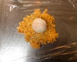 A picture of step 2 of Salmon Pink Spiral Onigiri Rice Ball 🍙.