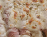 Foto del paso 3 de la receta: Espárragos con jamón cocido y queso