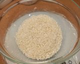 A picture of step 1 of Rice Pudding (Arroz con Leche).