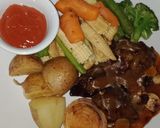 Foto langkah ke 6 dari resep Beef steak KW ala me.