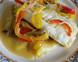 Foto del paso 8 de la receta: Lomo de bacalao skrei con pimientos