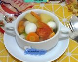 Foto langkah ke 4 dari resep Sop Telur Puyuh.