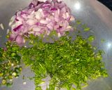 A picture of step 3 of Aloo Methi Paratha.