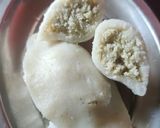 A picture of step 6 of Urad Dal Steamed Kadabu.
