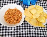 A picture of step 6 of Fried yam with scrambled egg sauce.