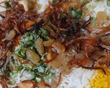 A picture of step 17 of Afghani Mutton Biryani.