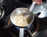 A picture of step 4 of Dry fruit kadha.
