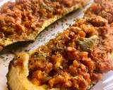 Foto del paso 4 de la receta: Calabacines rellenos de pavo 🥒
