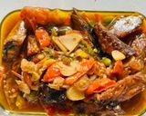 Foto langkah ke 3 dari resep Pindang Tongkol Kuah Pedas.