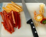 Foto del paso 2 de la receta: Pollo con colores 💜💛❤️(republicano?😜)