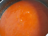 Salsa de tomates natural